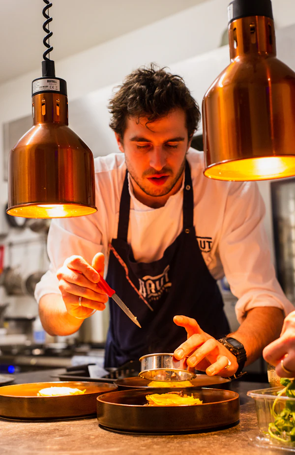 Hugo Marchand, chef du Jardin