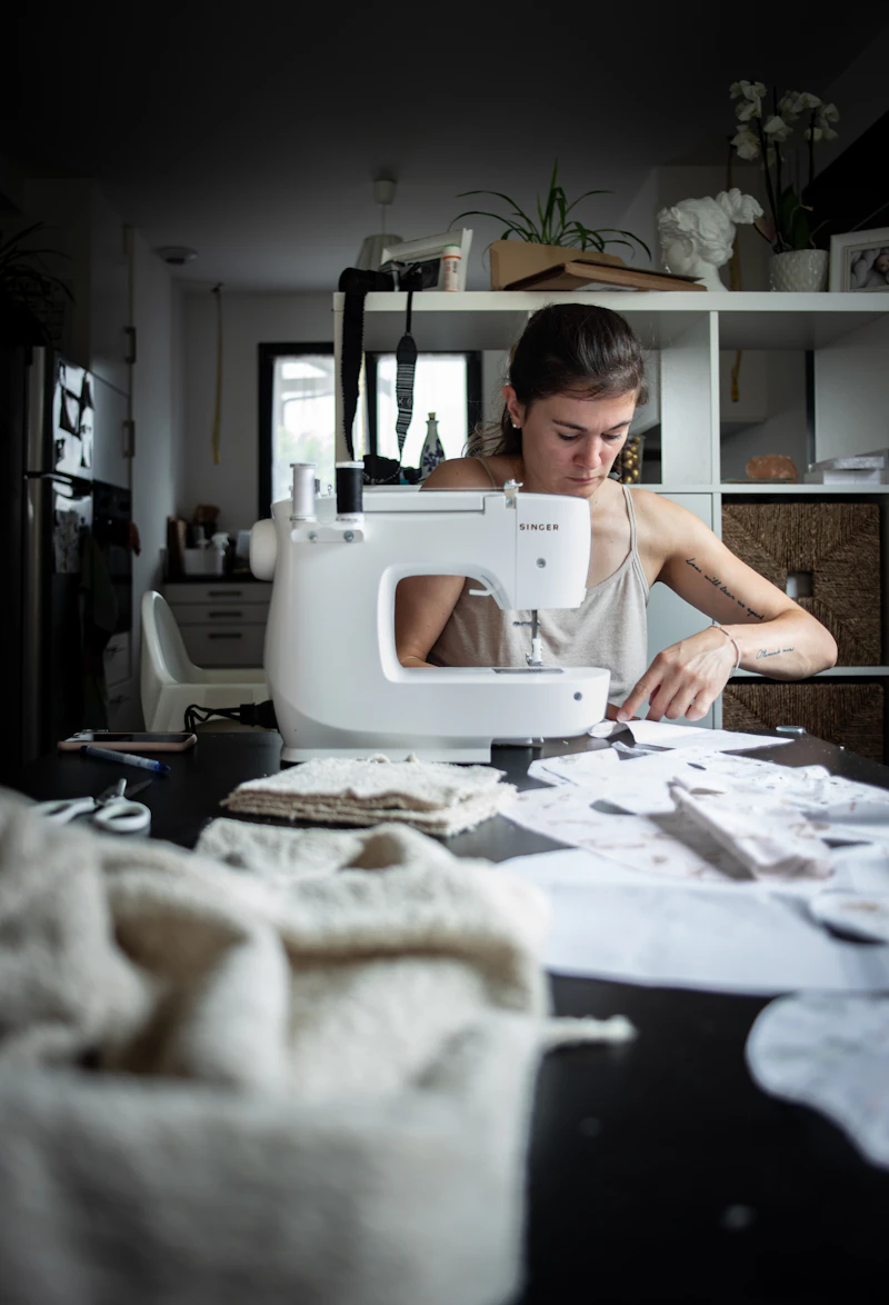 Détail matière, atelier MAISON VOLT