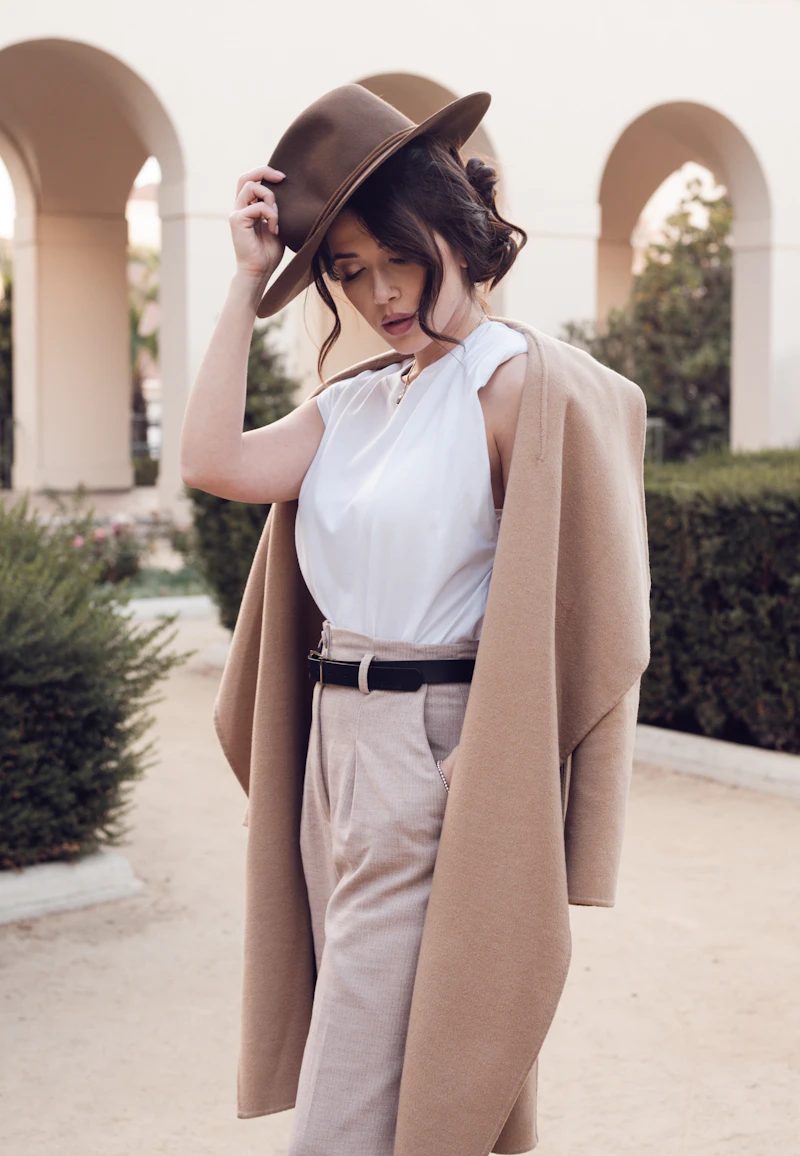 Manteau Camel